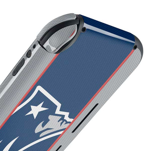 NFL New England Patriots Zone Block Nintendo Switch Lite Skin